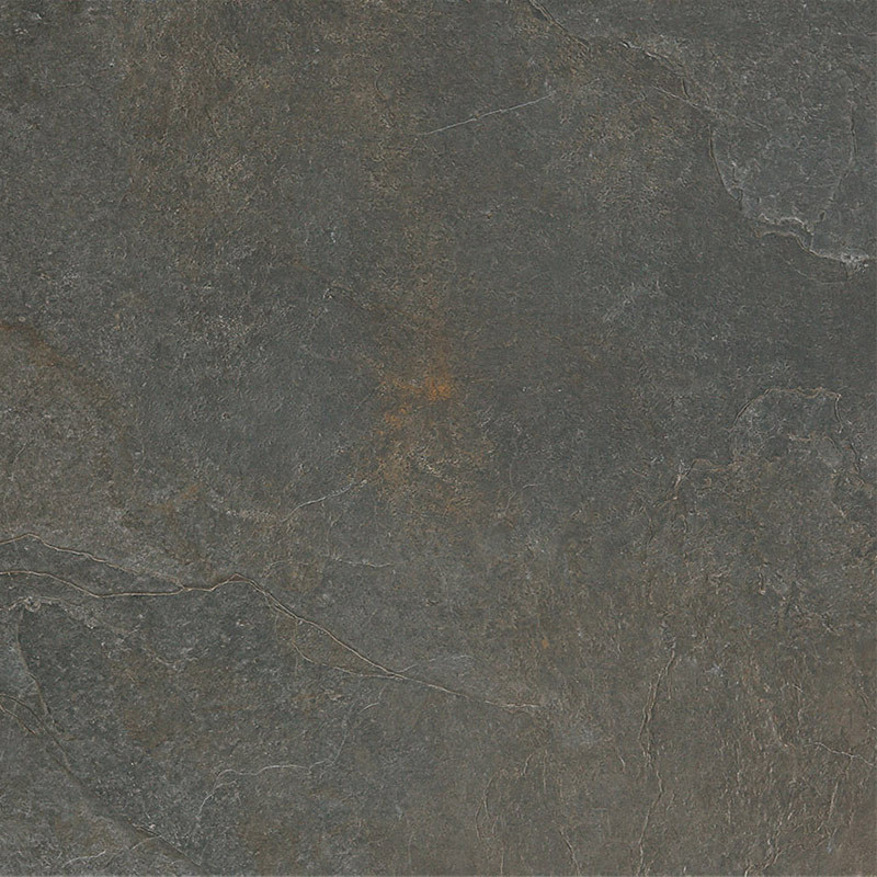 Carrelage imitation ardoise gris foncé 90 x 90 cm ARDESIA BRONCE 1,62 m²