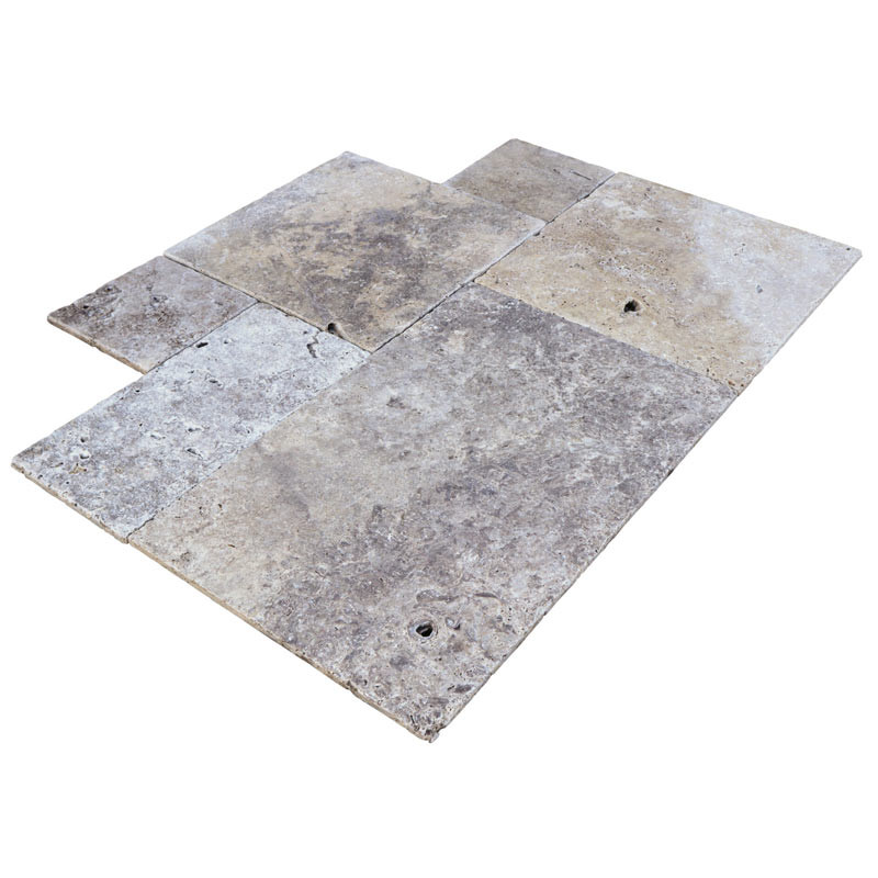 Travertin Silver CONTRACT Opus 4 Formats x 1,2 cm 0,741 m²