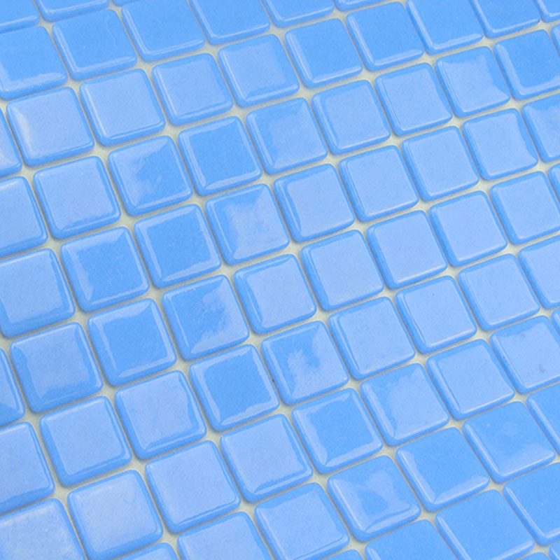Mosaïque piscine émaux de verre bleu 2,5 x 2,5 cm PS-24 2 m²