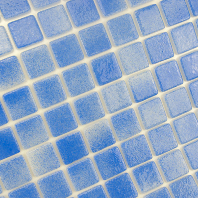 Carrelage piscine émaux de verre bleu 2,5 x 2,5 cm PS-53 2 m²
