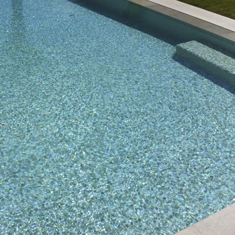 Carrelage piscine émaux de verre bleu 2,5 x 2,5 cm PS-41 2 m²