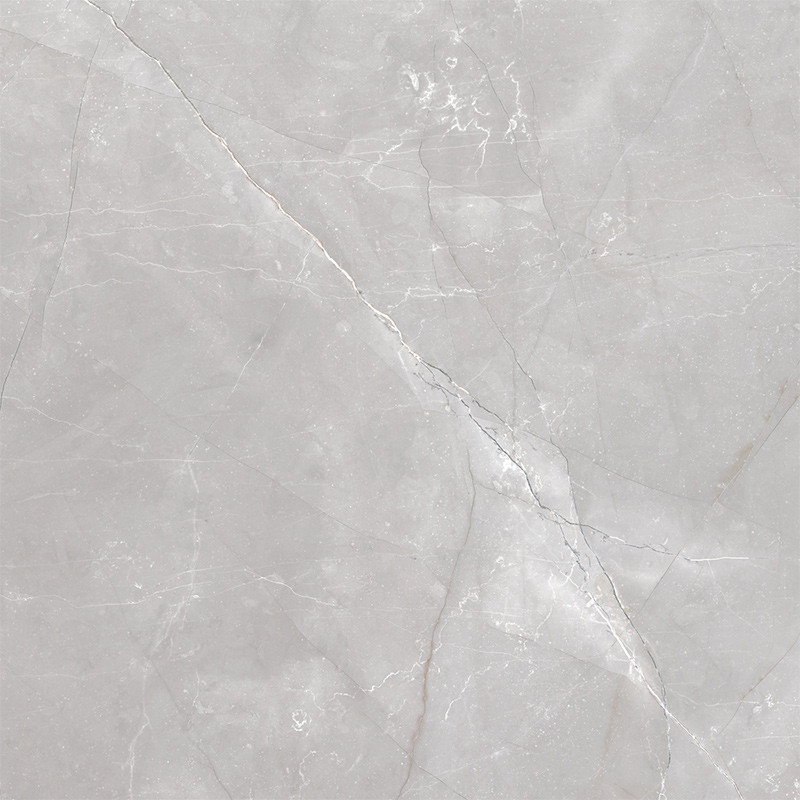Carrelage imitation marbre gris clair 80 x 80 cm PULPIS LIGHT GREY