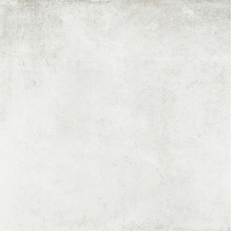 Carrelage imitation béton blanc 60 x 60 cm GORDES PLUME GRIP
