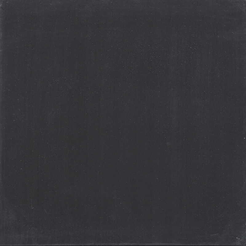 Carreau ciment véritable artisanal noir uni 20 x 20 x 1,6 cm