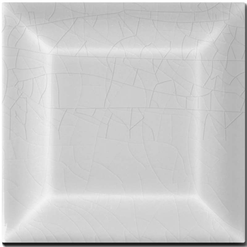 Carrelage Métro Blanc craquelé 7,5 x 7,5 cm