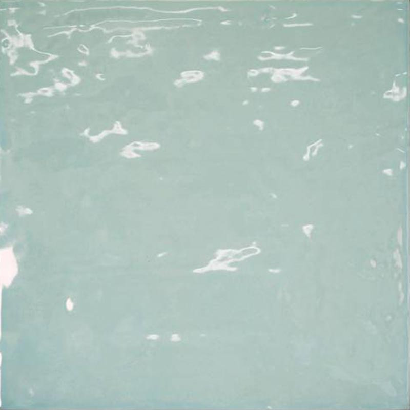 Carrelage effet pierre vert 15 x 15 cm Immersion Ocean Indien 0,5 m²