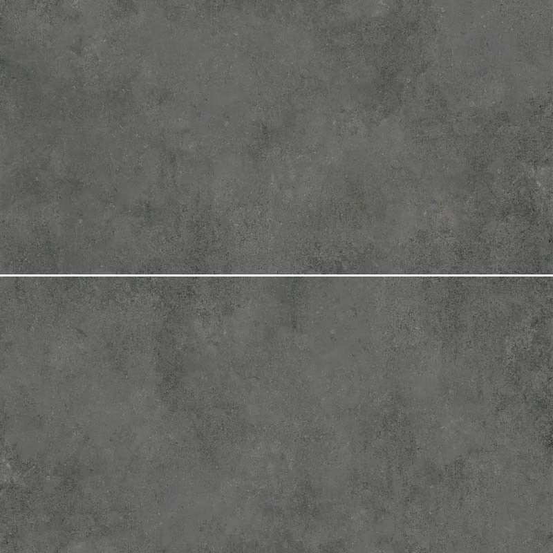 Carrelage effet béton gris foncé 30 x 60 cm Dorcet Graphite